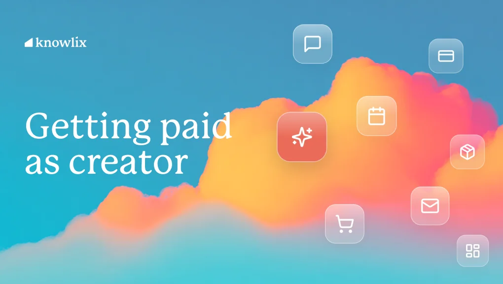 Illustration of a creator invoice with its payment term and due date