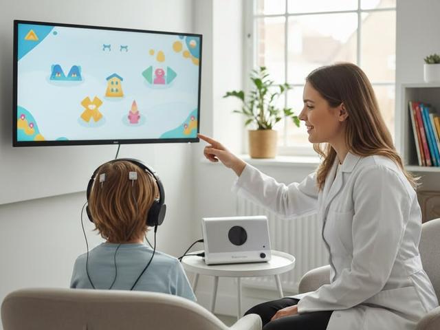 Процедура tDCS в центре KidiMind