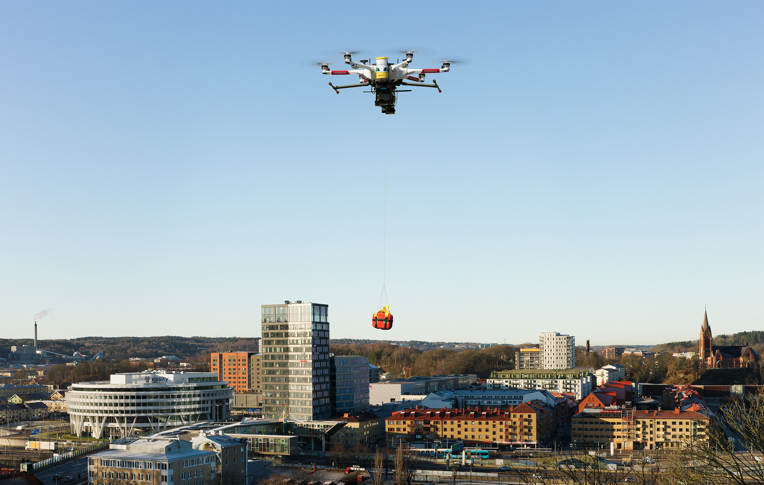 Everdrone Expands Life-Saving Drone Operations to Mölndal, Sweden