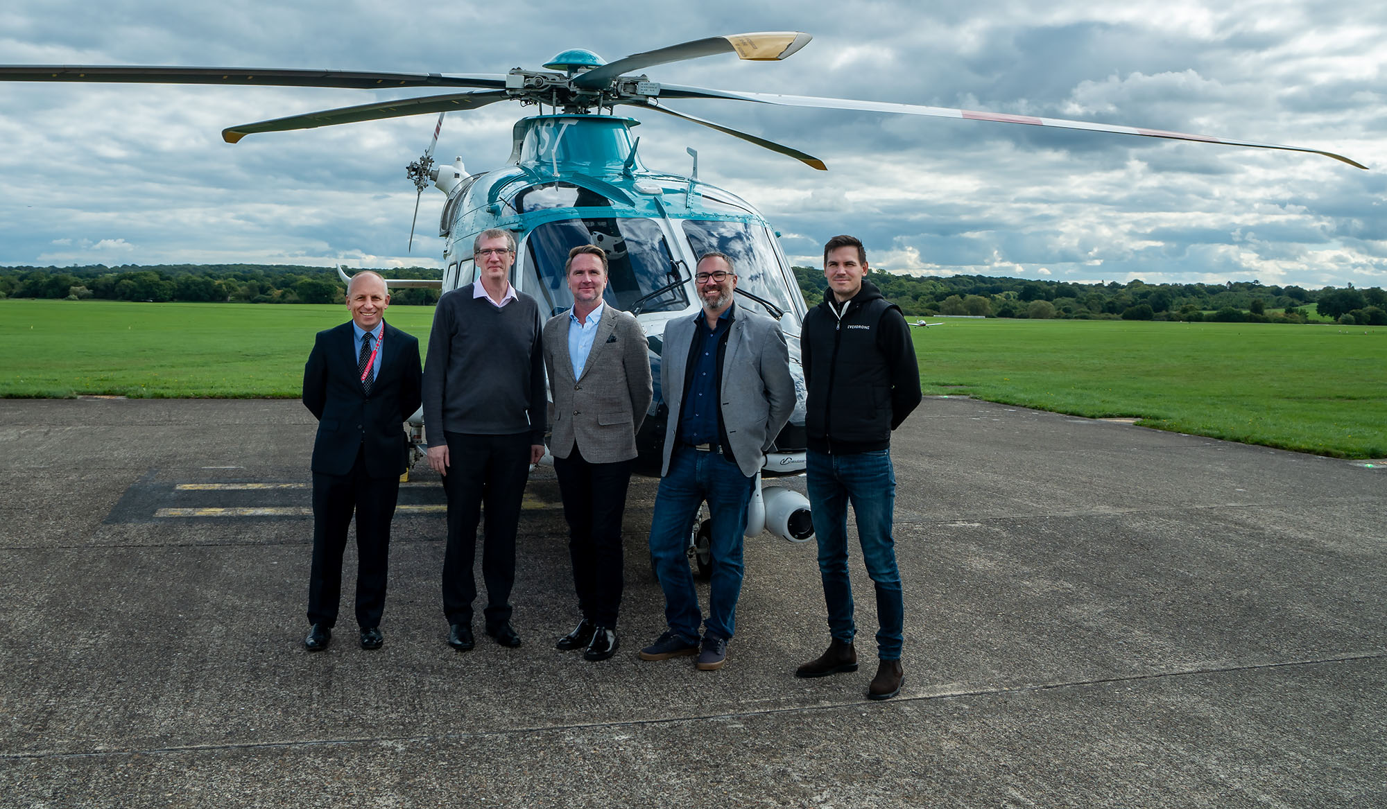 Everdrone och Air Ambulance Charity Kent Surrey Sussex inleder samarbete