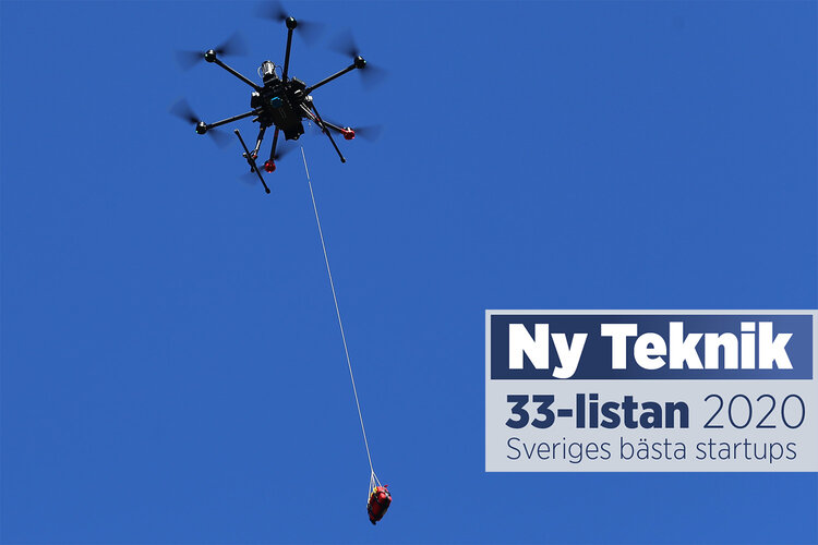 Everdrone named one of Sweden’s 33 most promising startups for the second consecutive year
