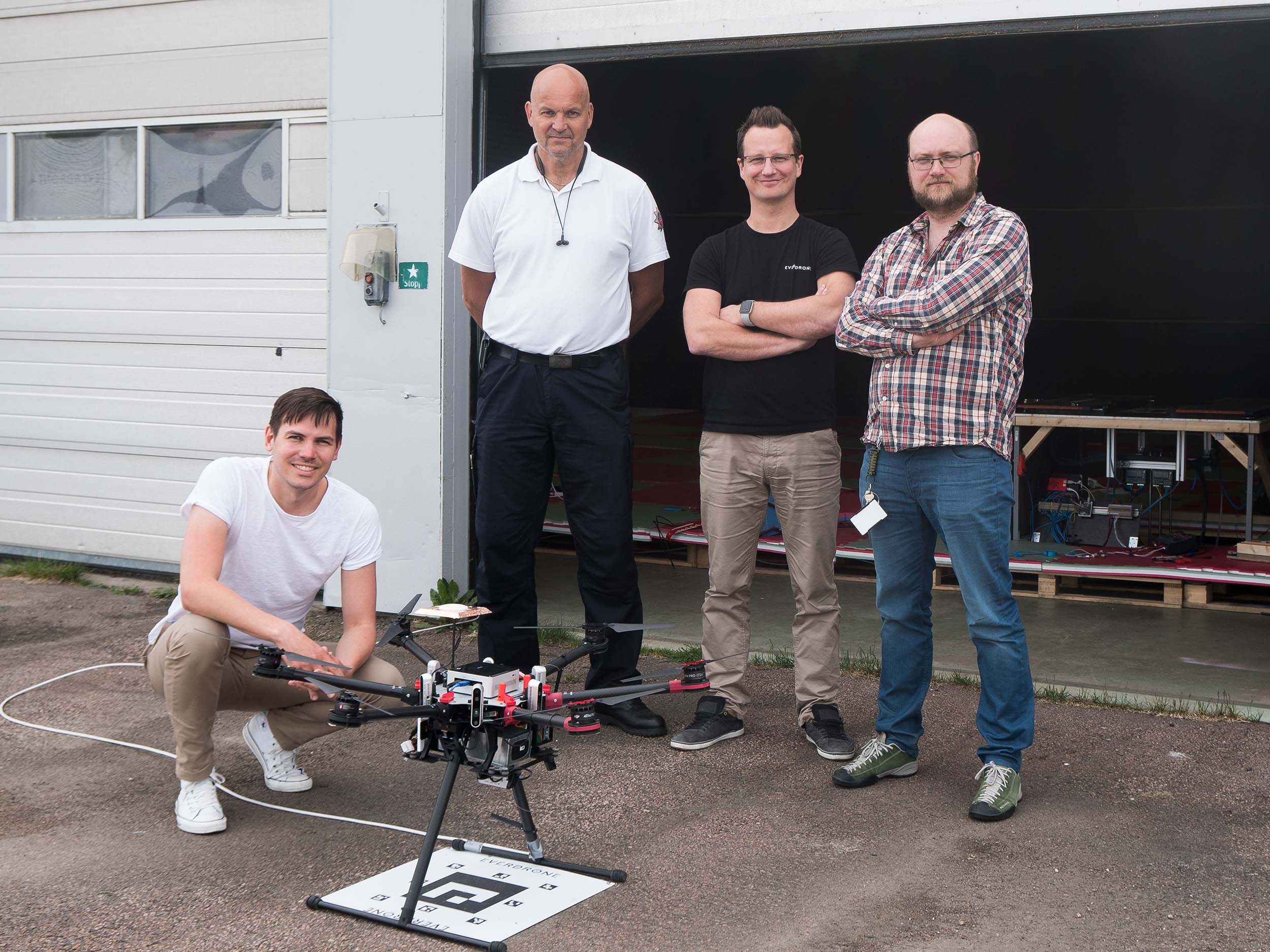Self-driving drones can help the emergency services save lives