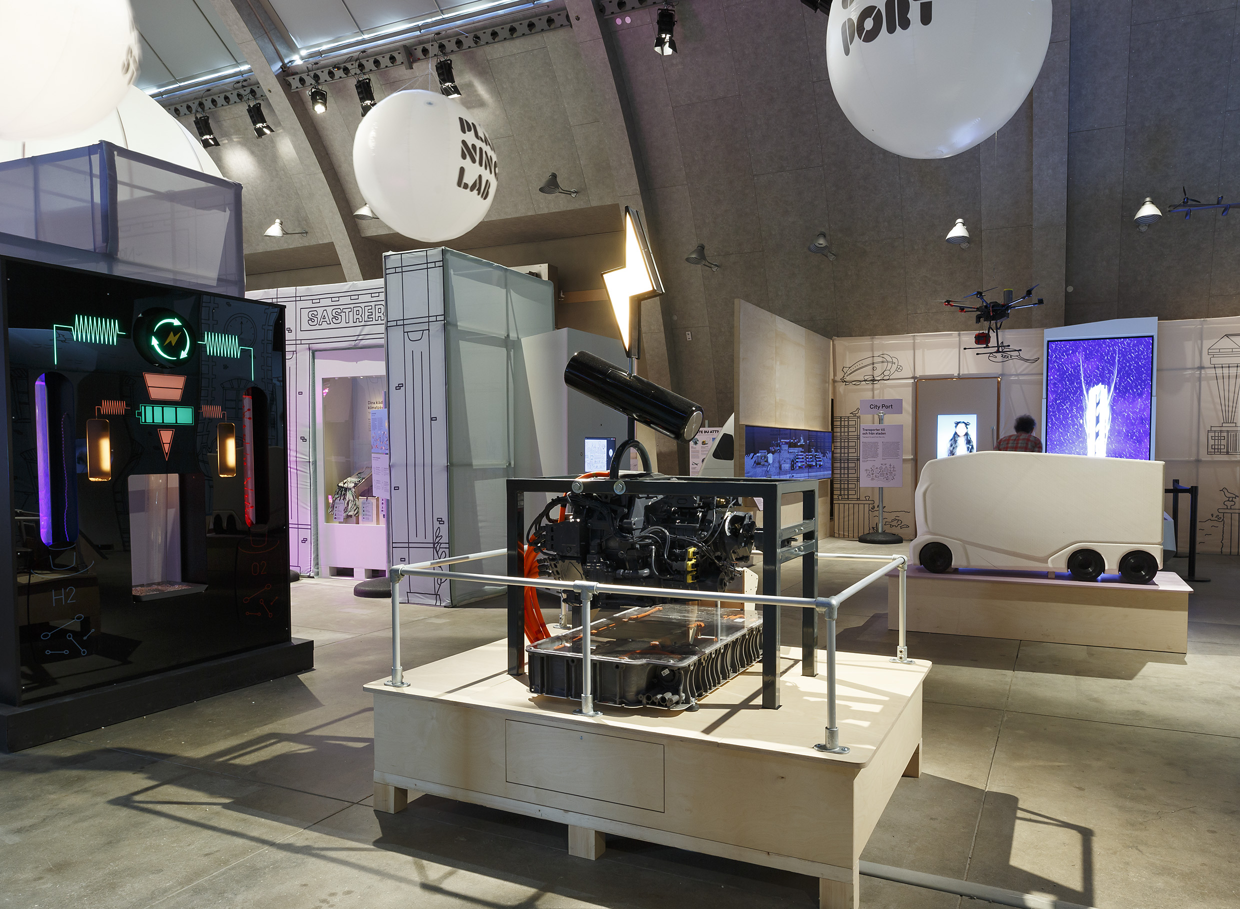 Everdrone visas på Tekniska museet