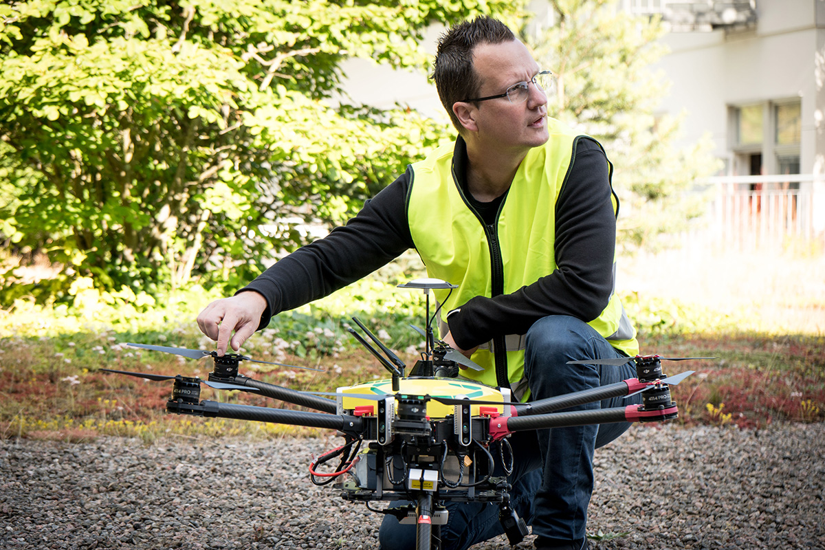 Everdrone completes first autonomous drone delivery between hospitals in sweden