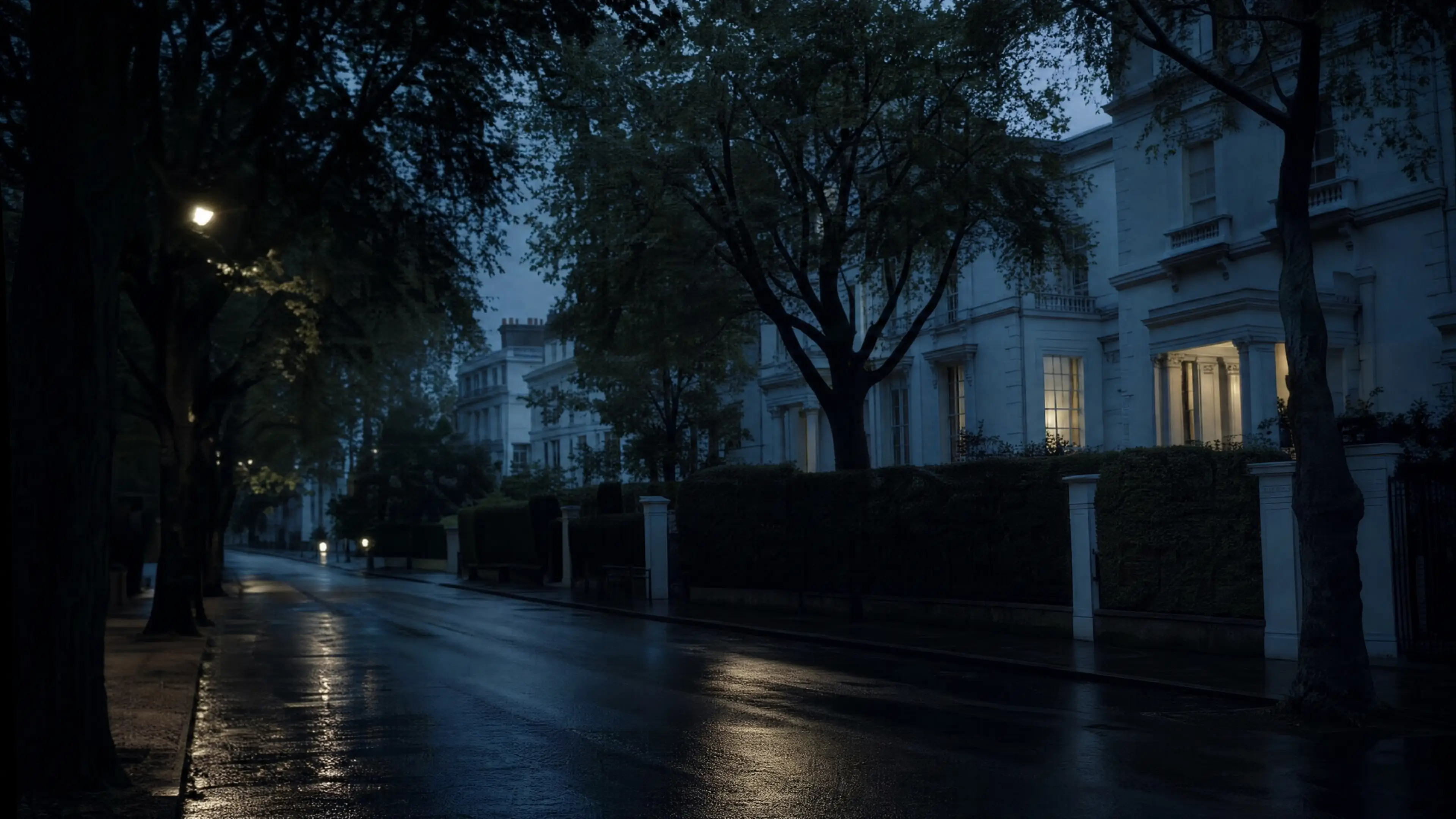 St John's Wood at dusk