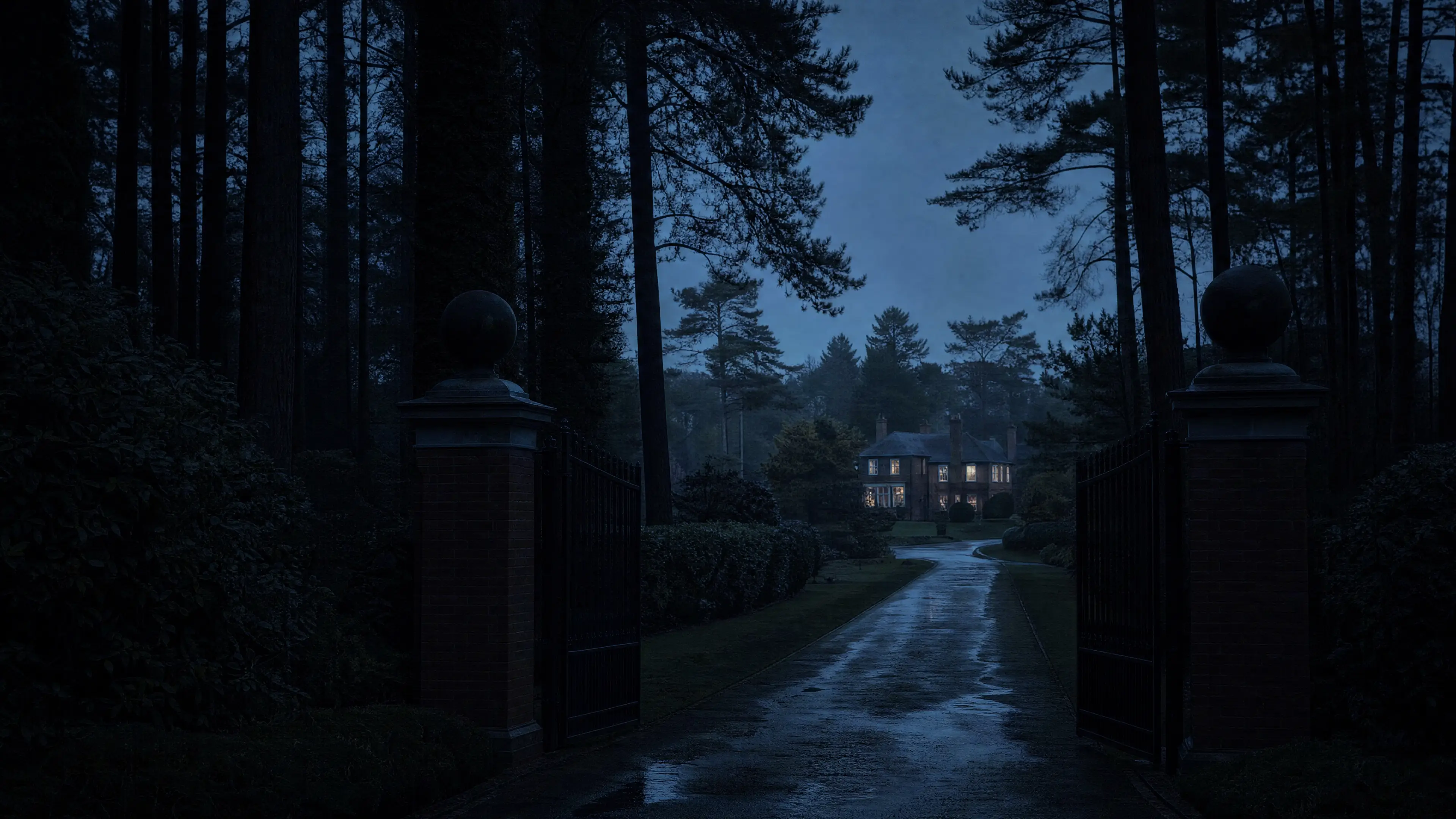 Surrey at dusk