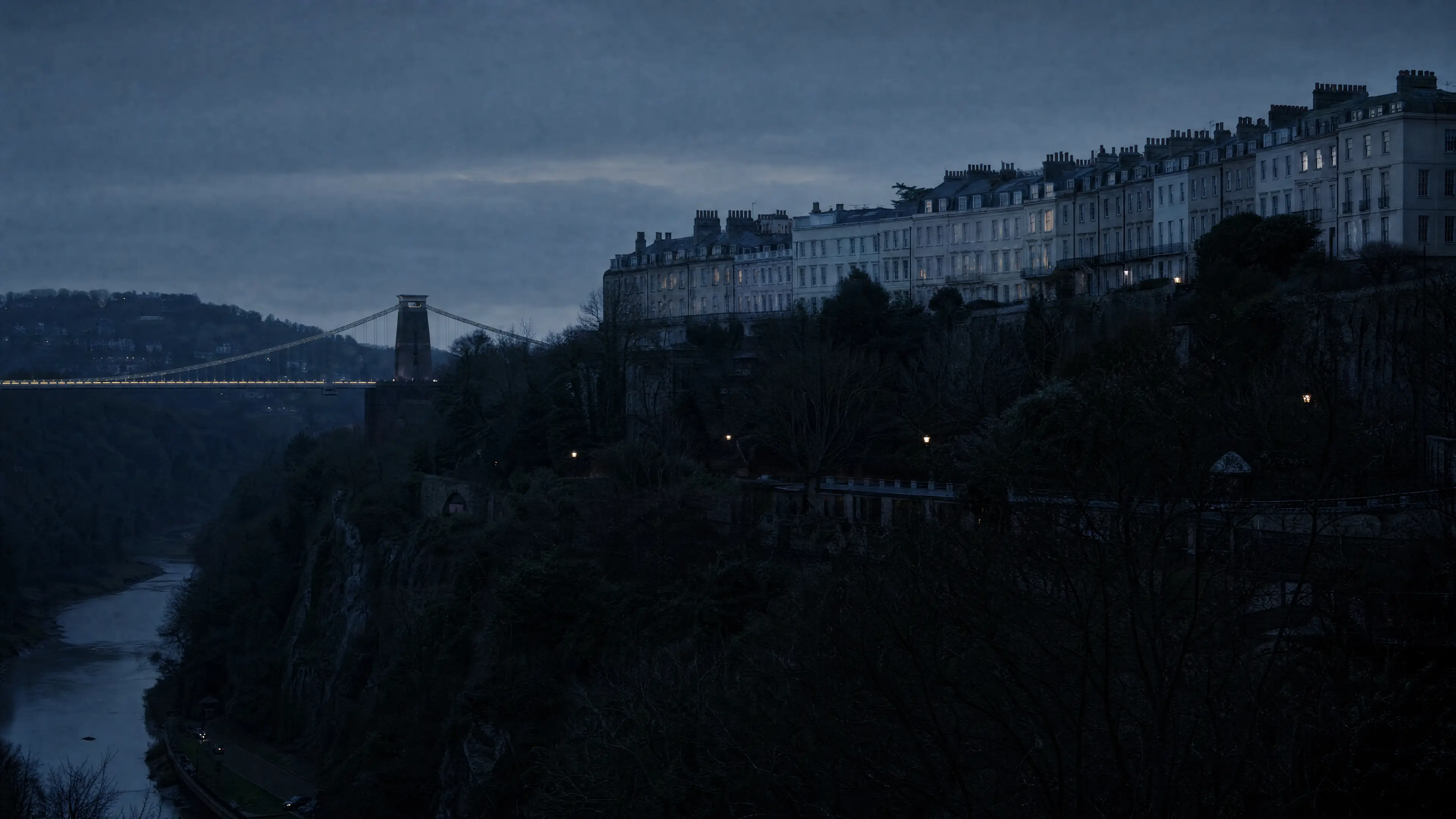 Bristol at dusk