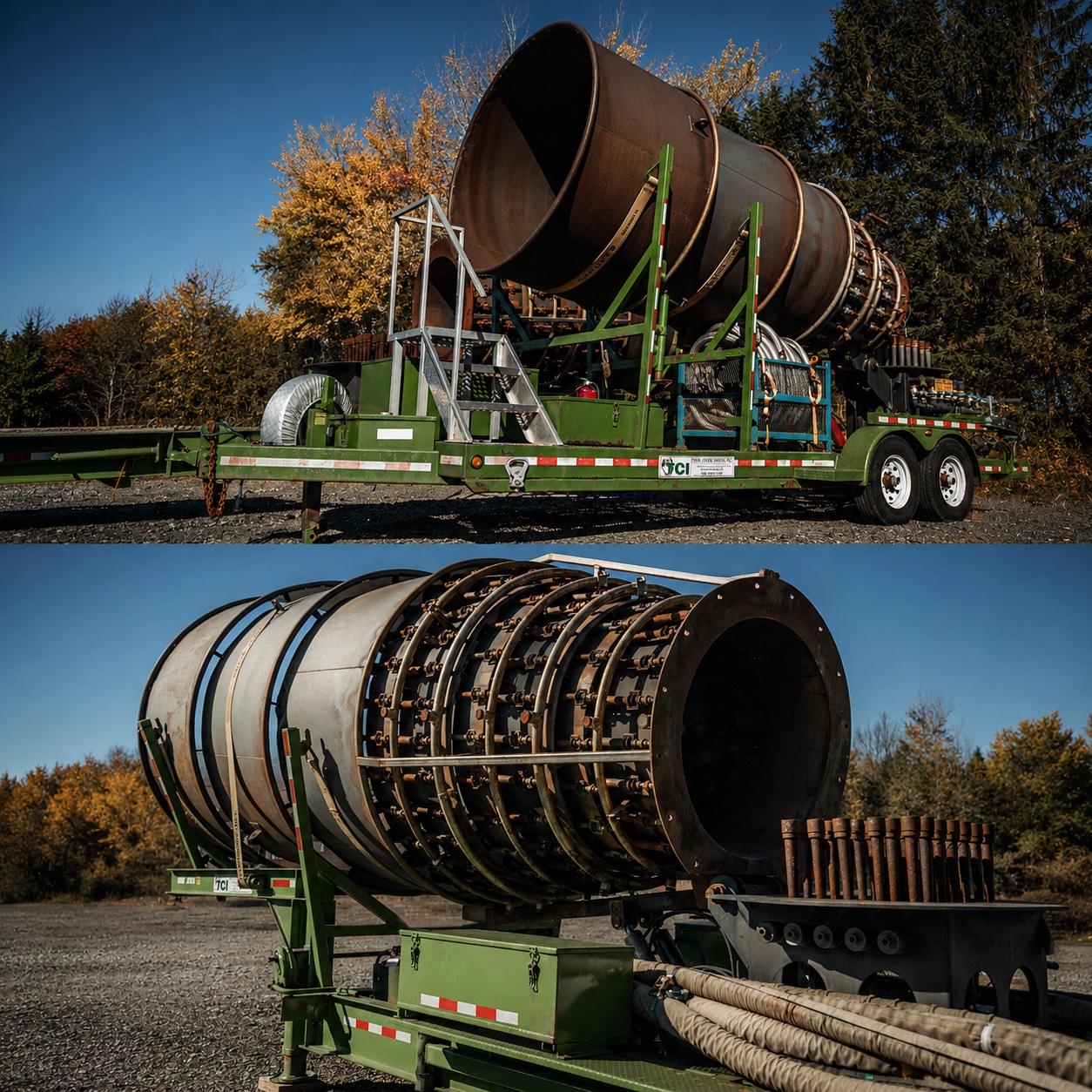 EZ Carb activated carbon filter drum used for odorant vapor capture at MRR odorization stations