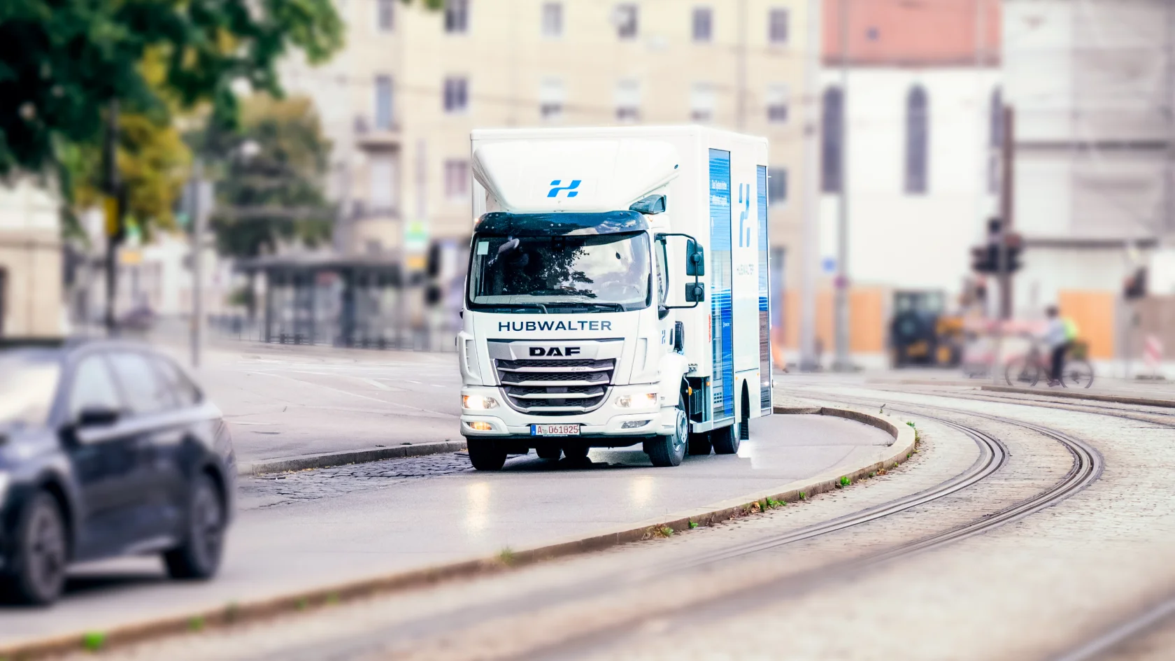 Zugang über Heck und Seite
