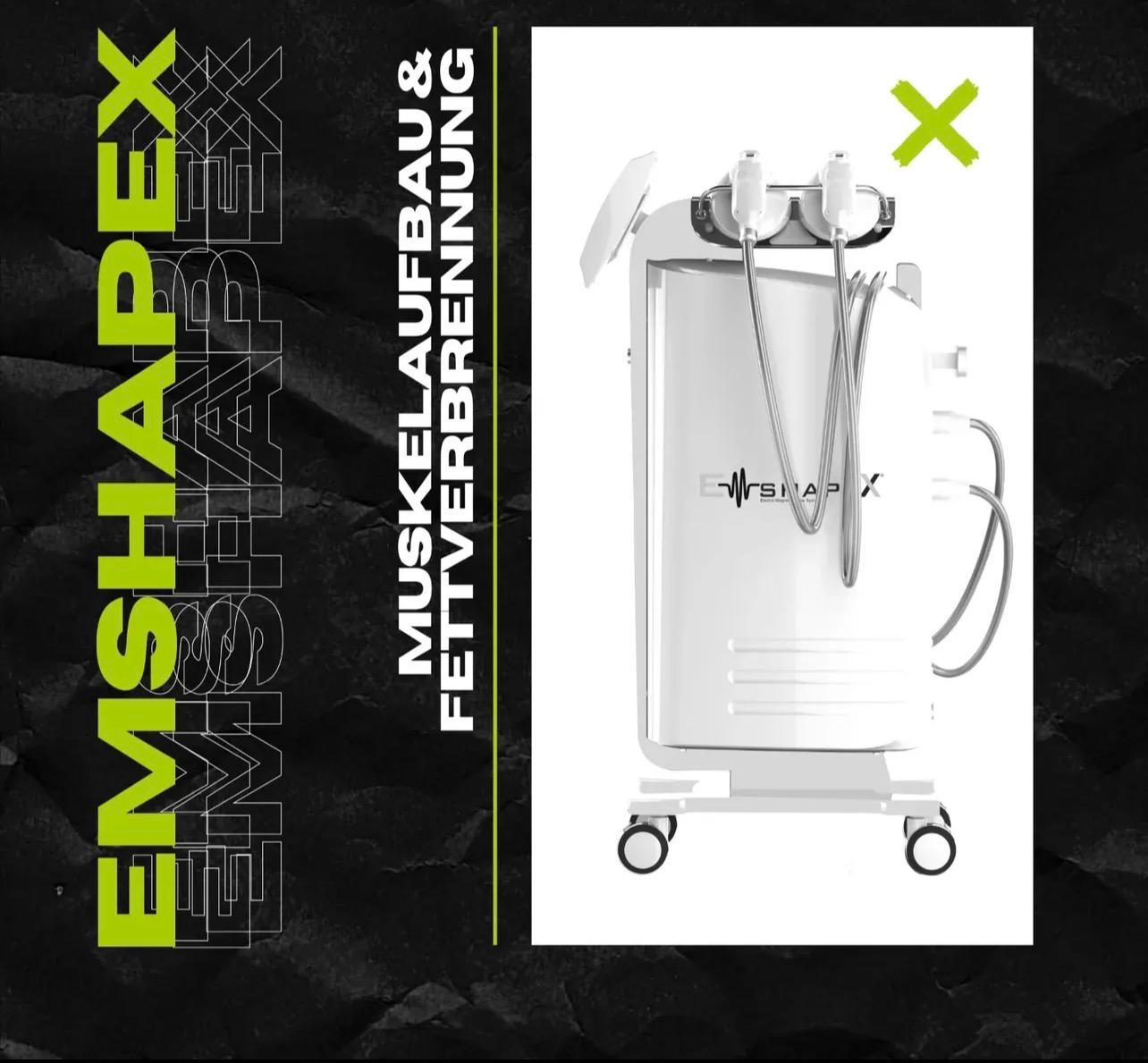 EMS ShapeX Technologie für Muskelaufbau und Fettverbrennung bei MyMedBeauty in Traisen.