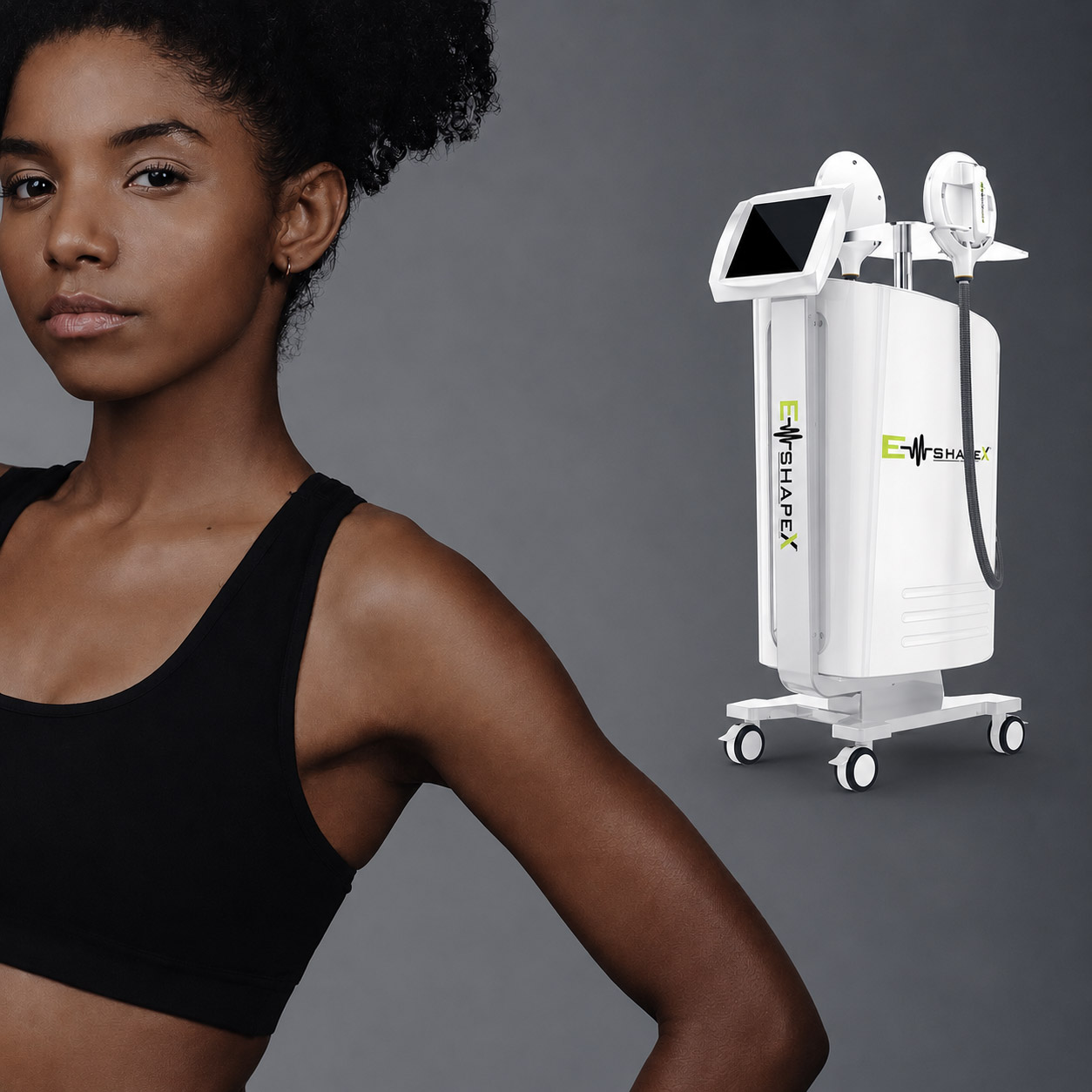 EMS ShapeX Beratung bei MyMedBeauty in Traisen für Muskelaufbau, Körperstraffung und Bodyforming.