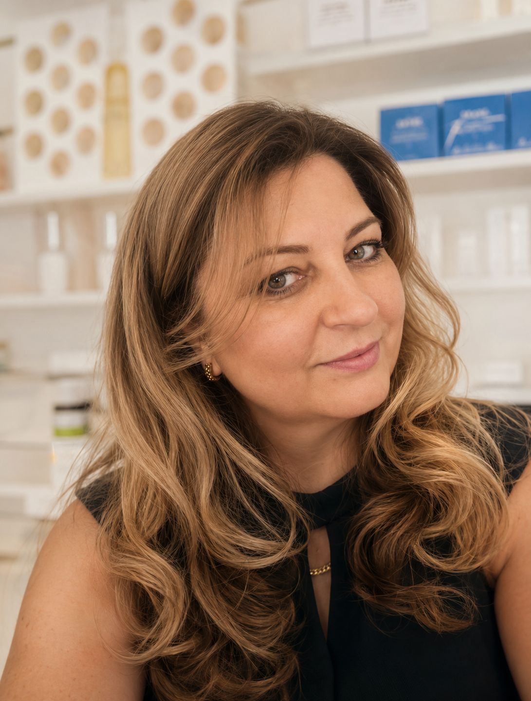 Shpresa Hoti, Inhaberin von My Med Beauty in St. Pölten, spezialisiert auf ästhetische Behandlungen und professionelle Hautpflege