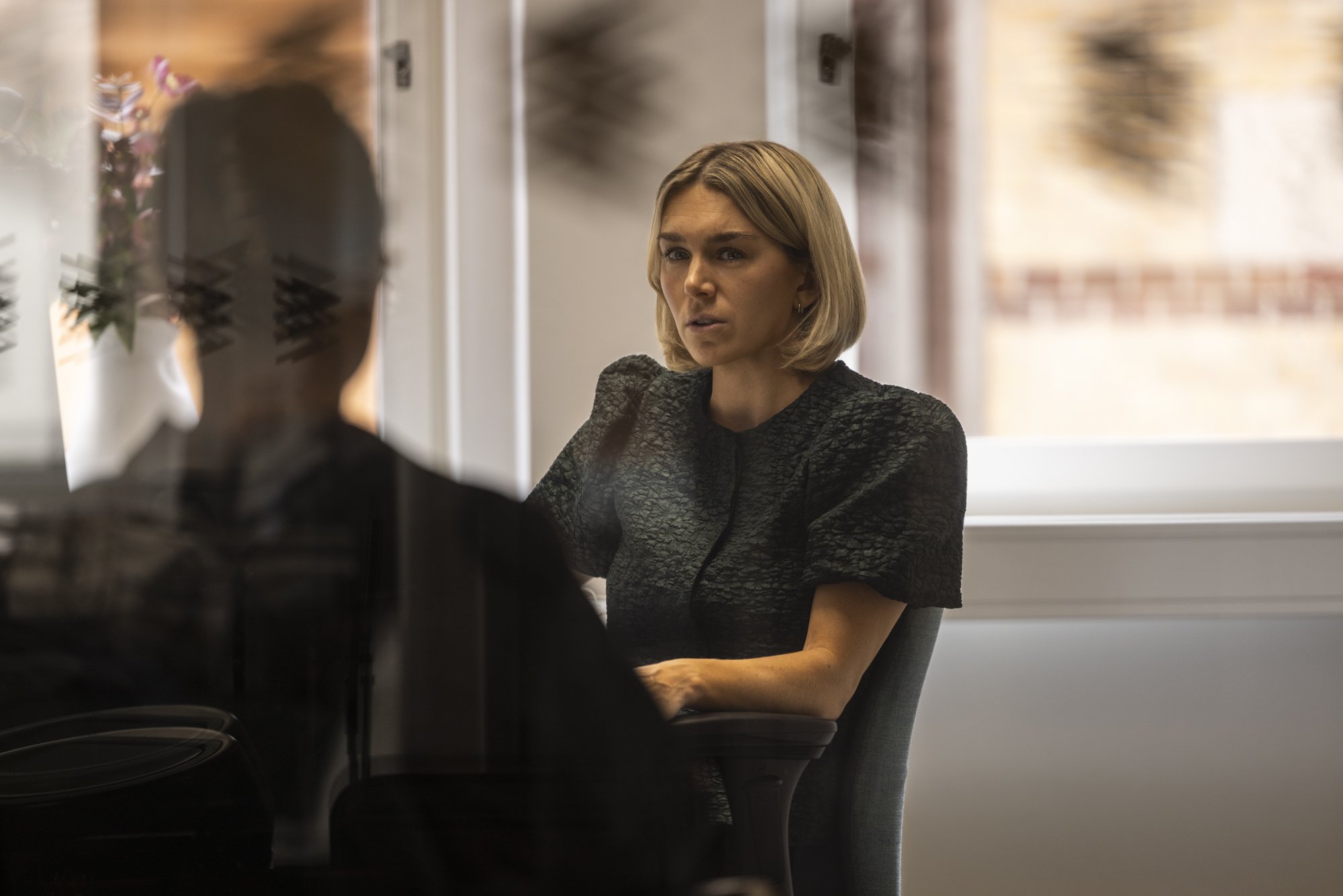Person/-er från MundeAhlberg på sitt kontor eller utanför i centrala Göteborg