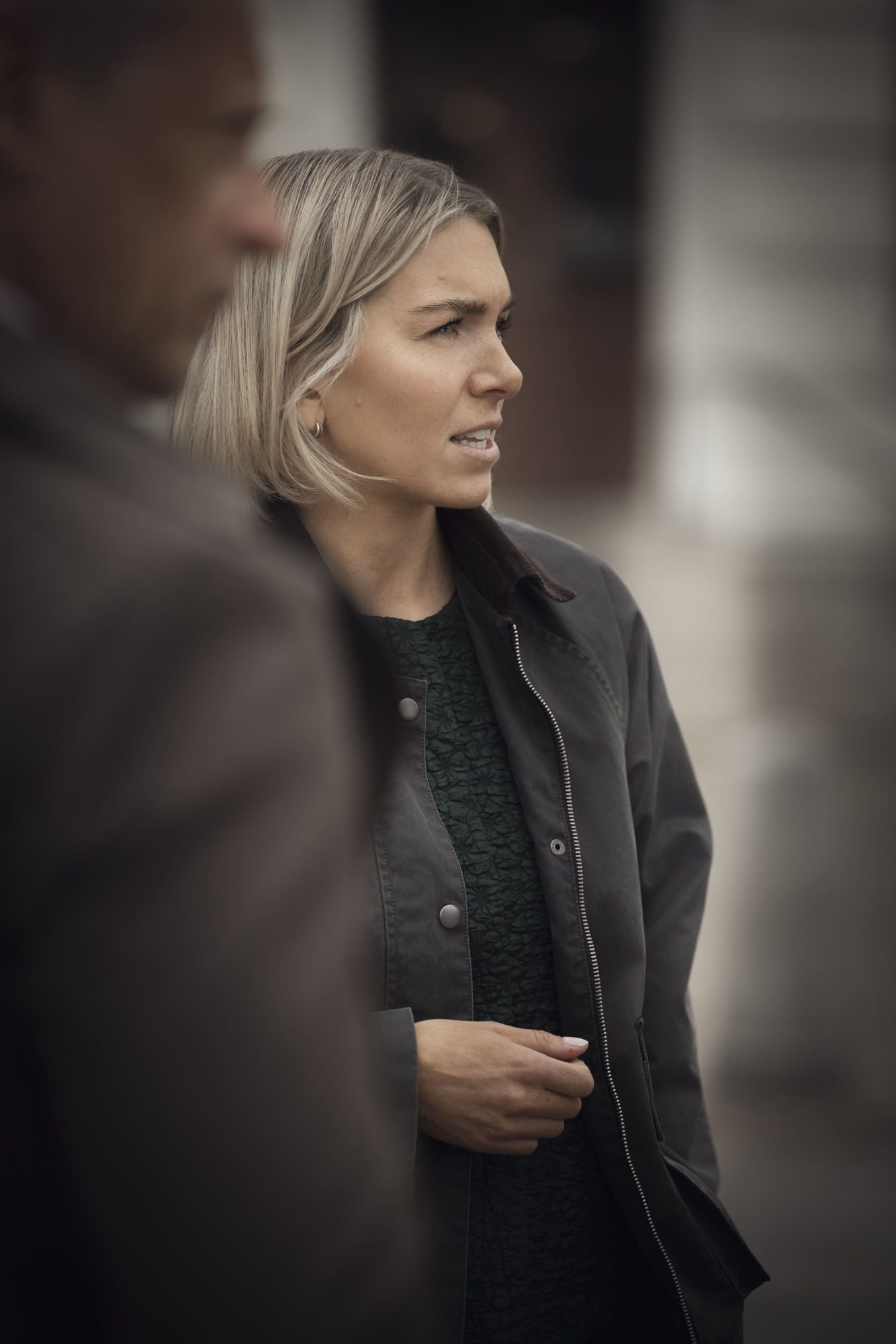 Person/-er från MundeAhlberg på sitt kontor eller utanför i centrala Göteborg