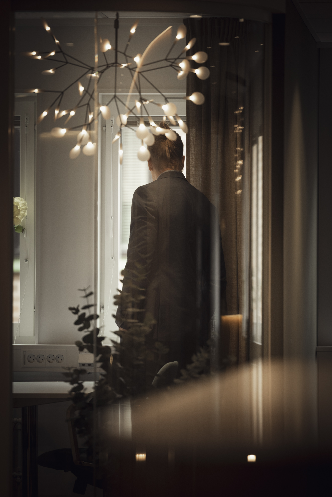 Person/-er från MundeAhlberg på sitt kontor eller utanför i centrala Göteborg