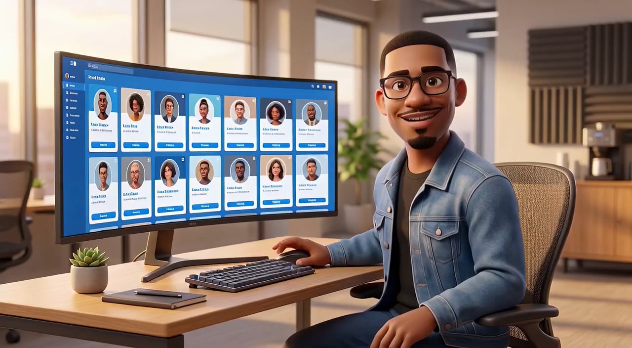 Create LinkedIn profile interaction campaigns
