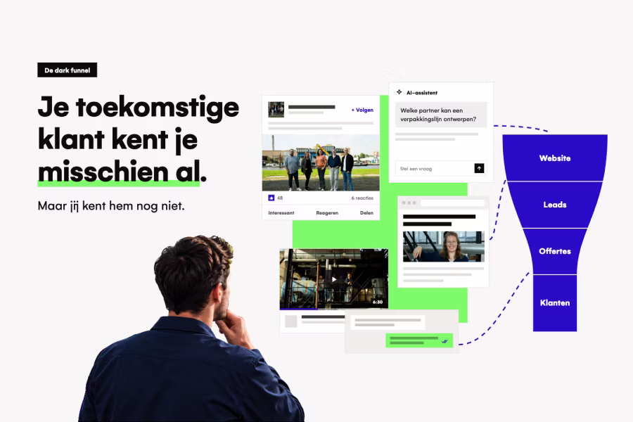 Je klant oriënteert zich al, alleen zie jij het niet