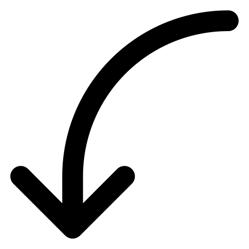Left hanging arrow.