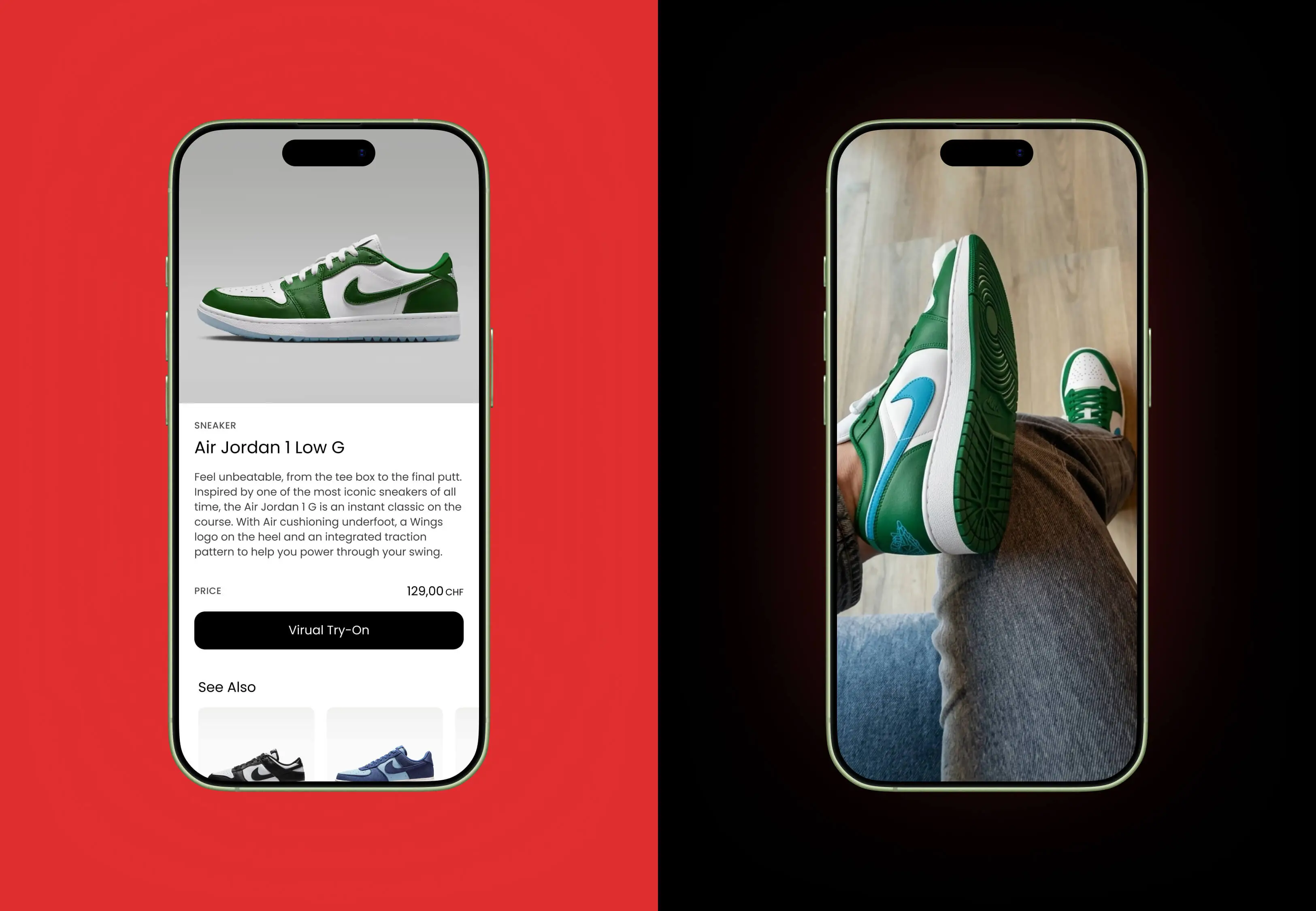SOLE - La nostra App di Sneakers AR