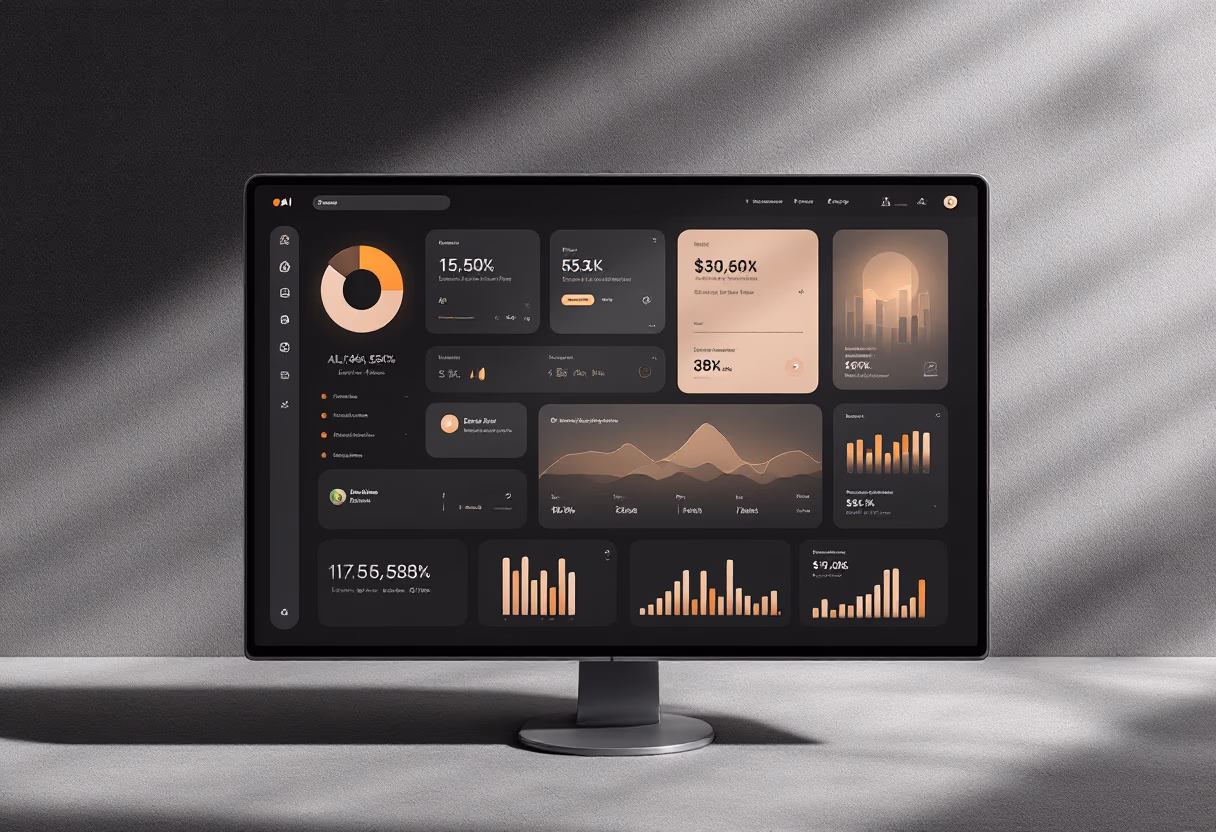 [interface] screenshot of the dashboard interface (for a ai legal tech company)