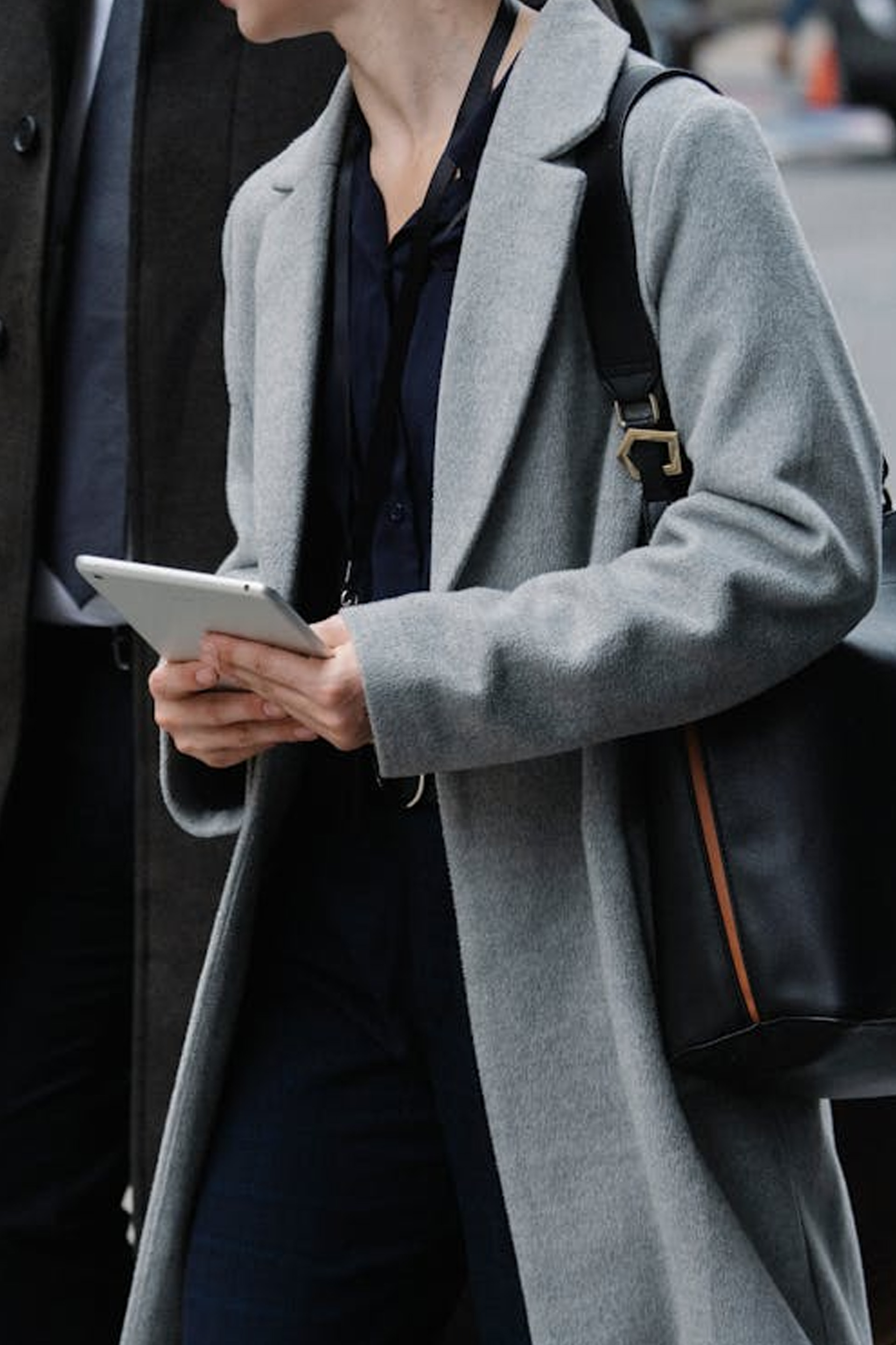 woman wearing a suit