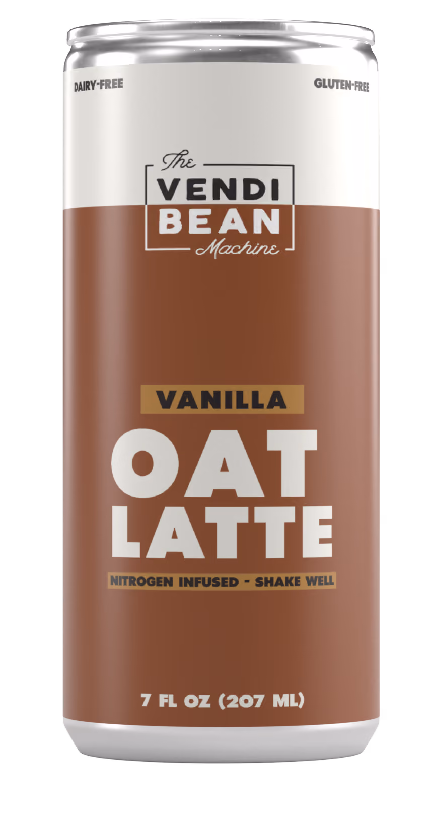 a can of vanilla oat latte