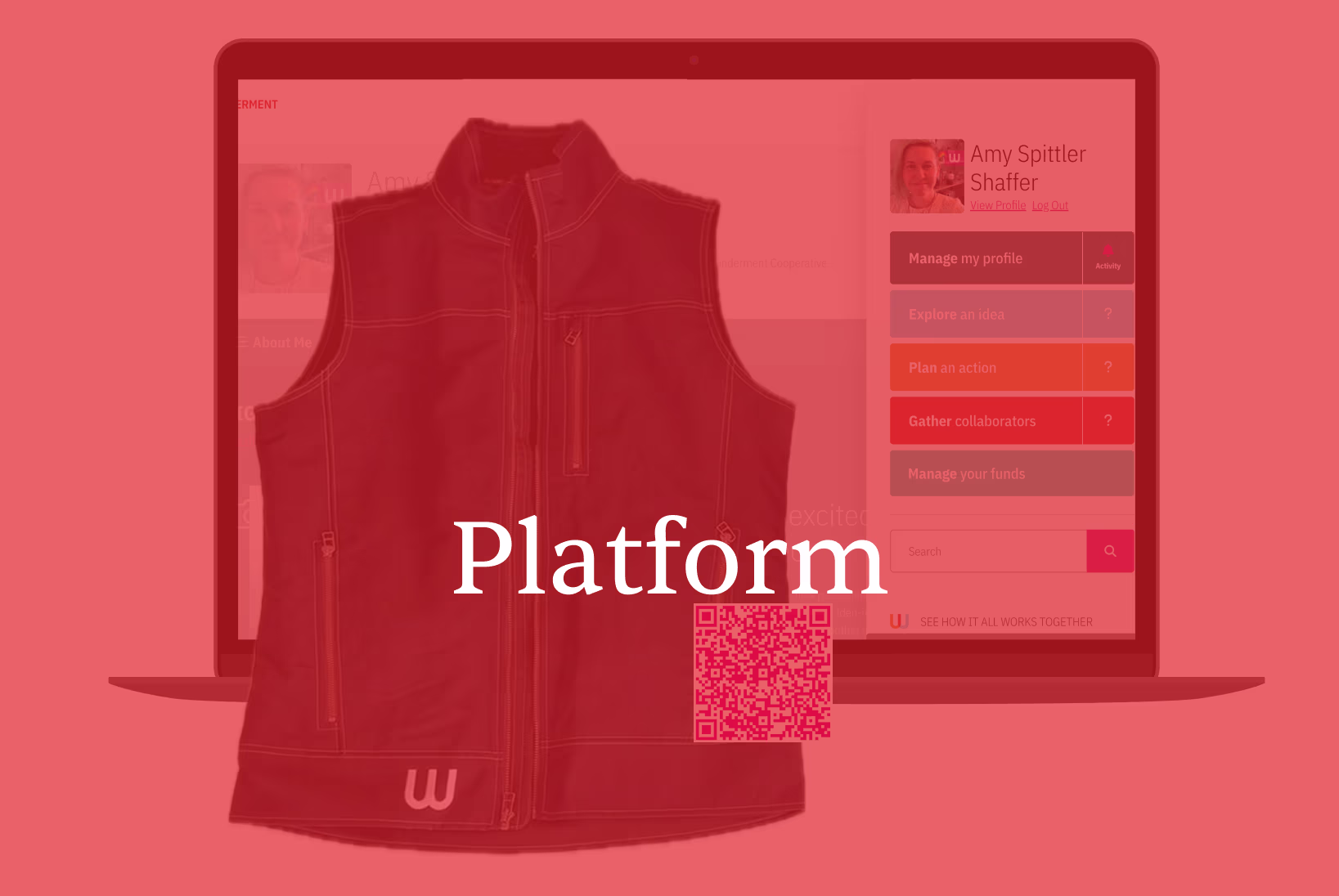 The Wonderment Platform is a combination of digital and physical tools that connect creators and contributors throughout their work,