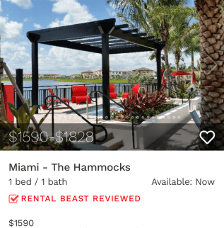 rent in Miami