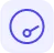Blue speedometer icon showing a needle pointing at mid-range speed.