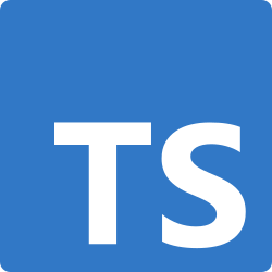 Typescript programming logo
