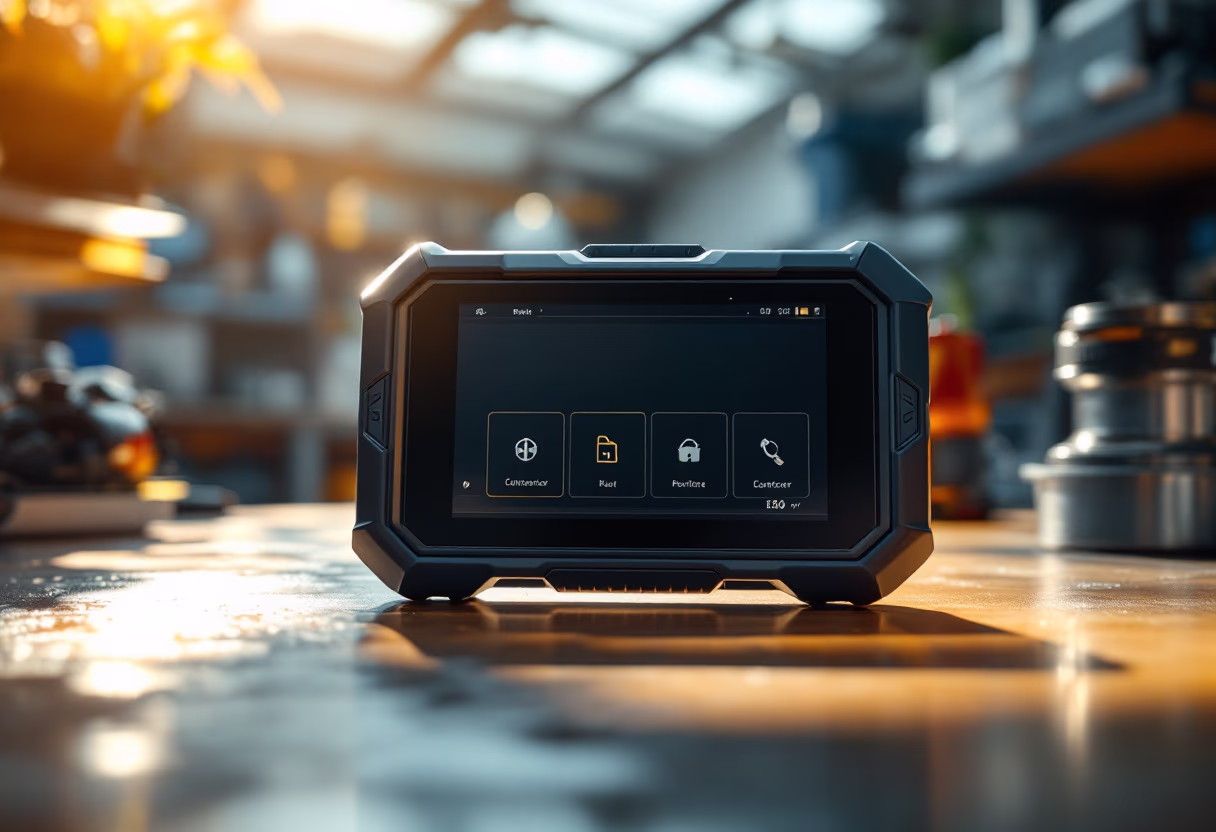 image of vehicle diagnostic tools (for an automotive service)