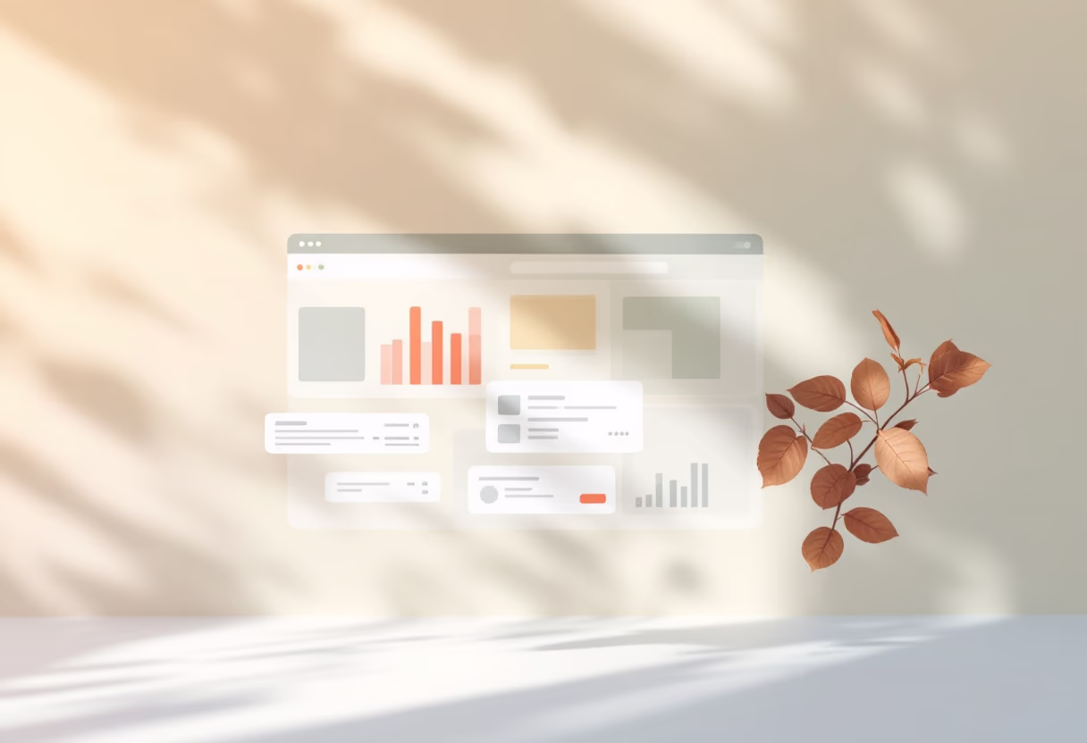 [interface] image of erp software interface without a device for an erp company