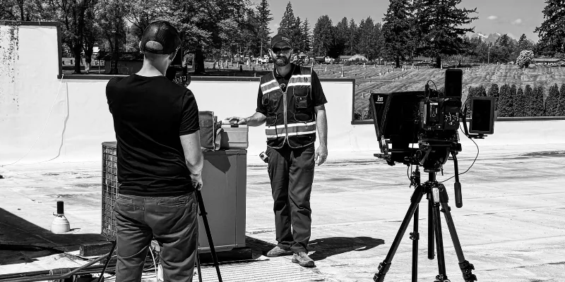 Bright Spark video shooting