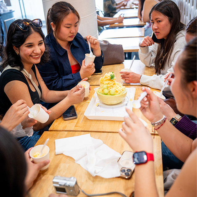 Oakobing brand mark — Korean bingsu franchise