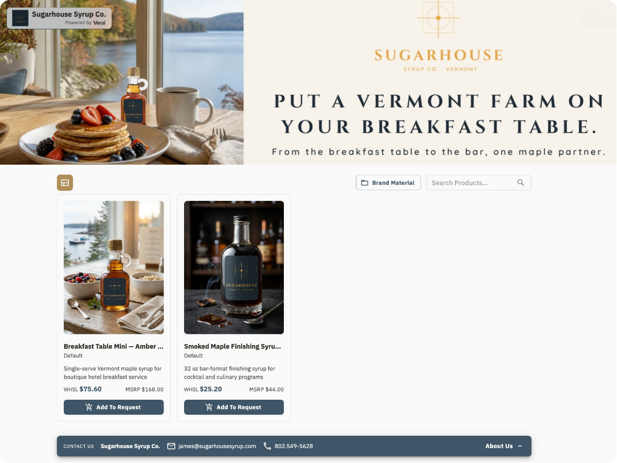 Birchline Hotels Brand Portal