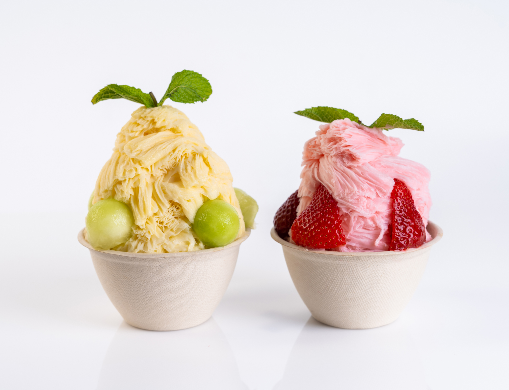 Oakobing Single Size Bingsu - Individual portion Korean shaved ice dessert