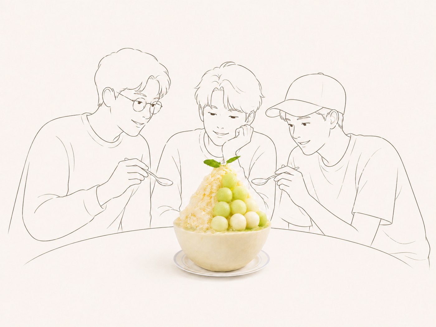 Oakobing Korean bingsu - bingsu pasadena korean shaved ice