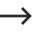 Black right-pointing arrow icon with a white background.