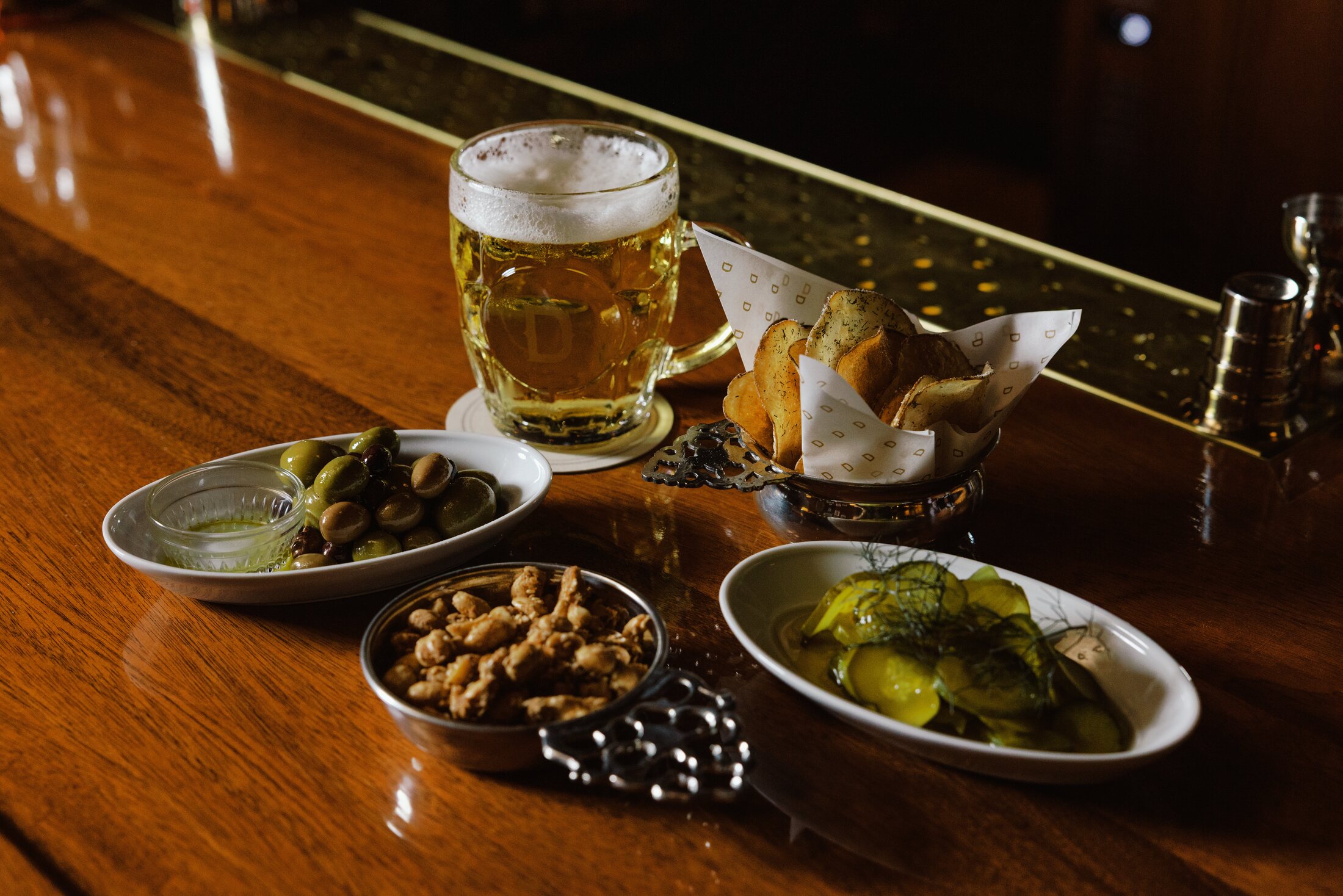 The Driskill Bar interior