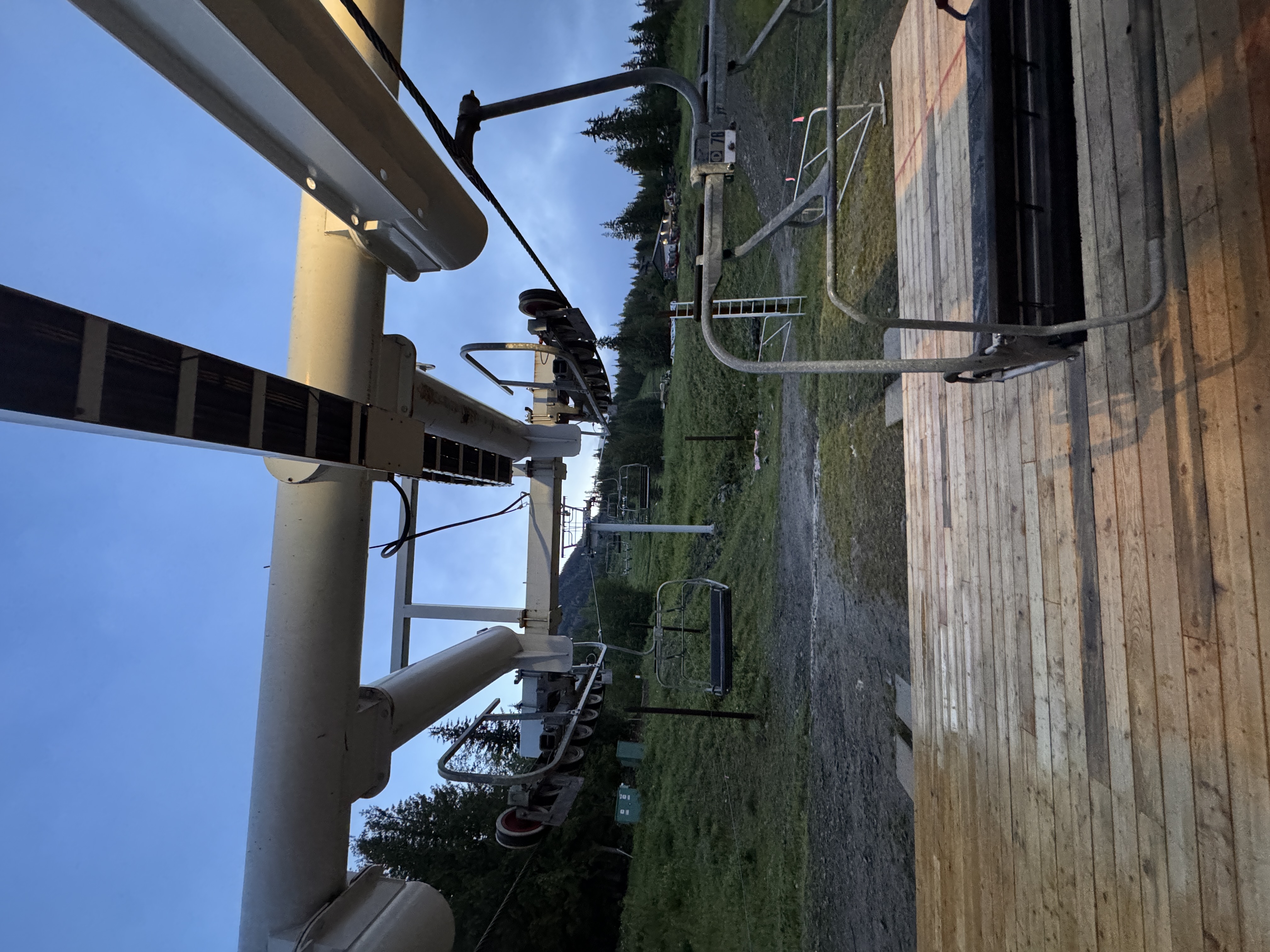 RED Mountain chairlift bike season