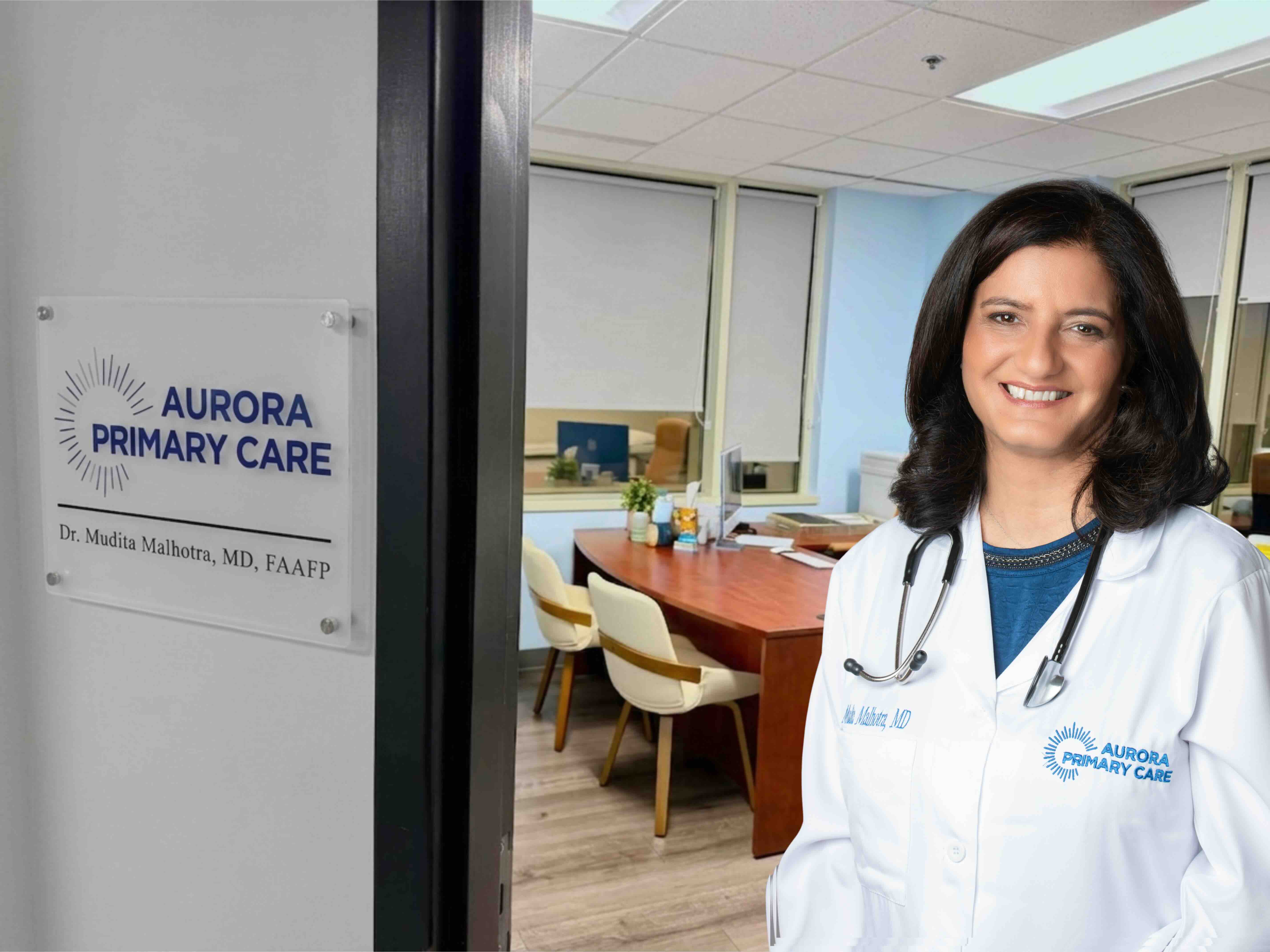 Aurora Primary Care exam room