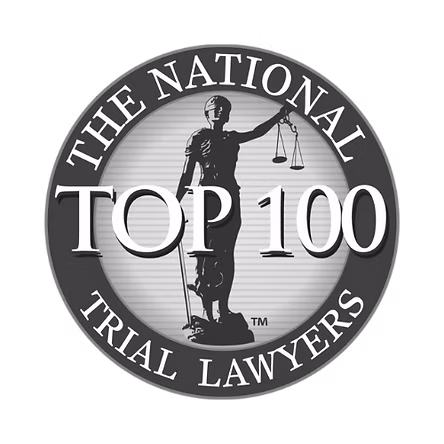 The National Top 100 Trial Lawyers Logo