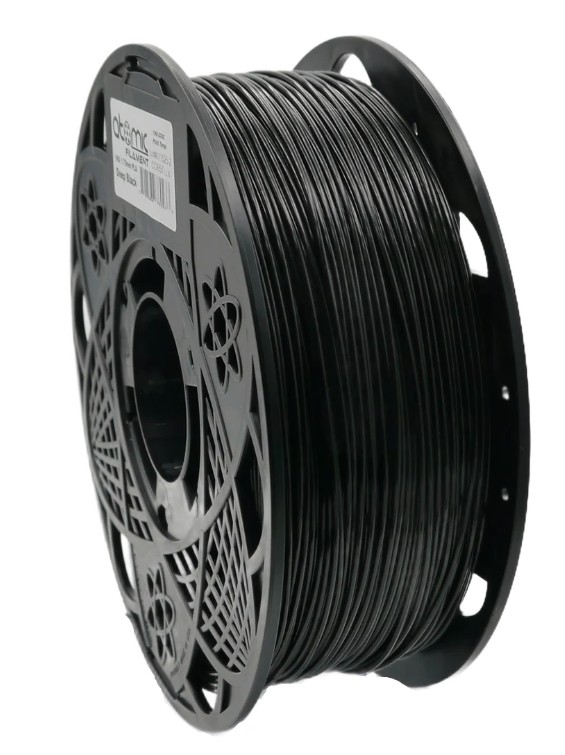 Never run out mid-print again! The Atomic Filament 3.5 kg 1.75 mm PLA spool is engineered for serious makers and businesses tackling large projects or continuous production runs. This true black PLA offers a clean, professional look with every layer. The addition of carbon fiber greatly reduces warping and shrinkage. This allows you to print large-format, flat-surfaced parts with confidence that they will remain dimensionally accurate.