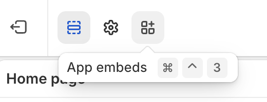 App embeds icon