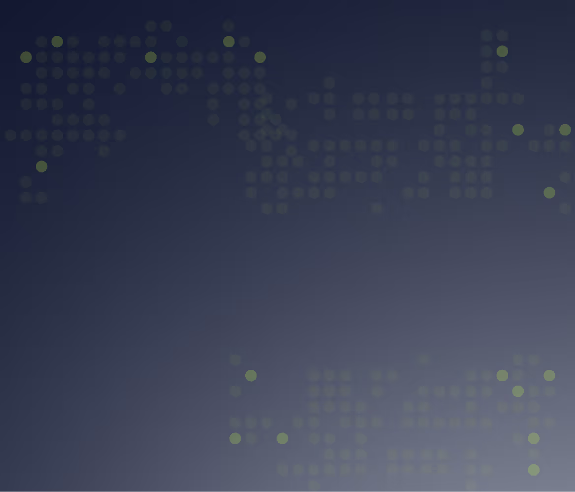 Deep Black Canvas With Dotted Pattern Glow - Gateway Data AI