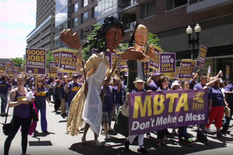 June 2014 Janitors Union Rally
