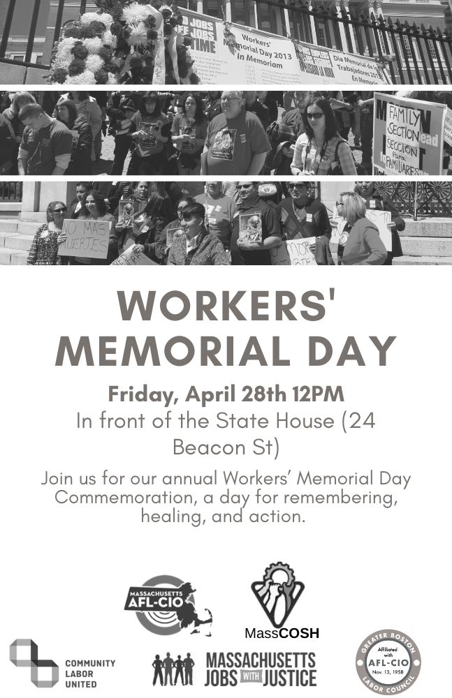 Worker Memorial Day Flyer