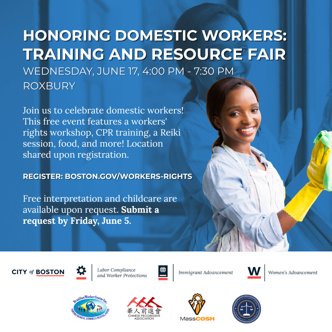 Domestic Workers Day in English