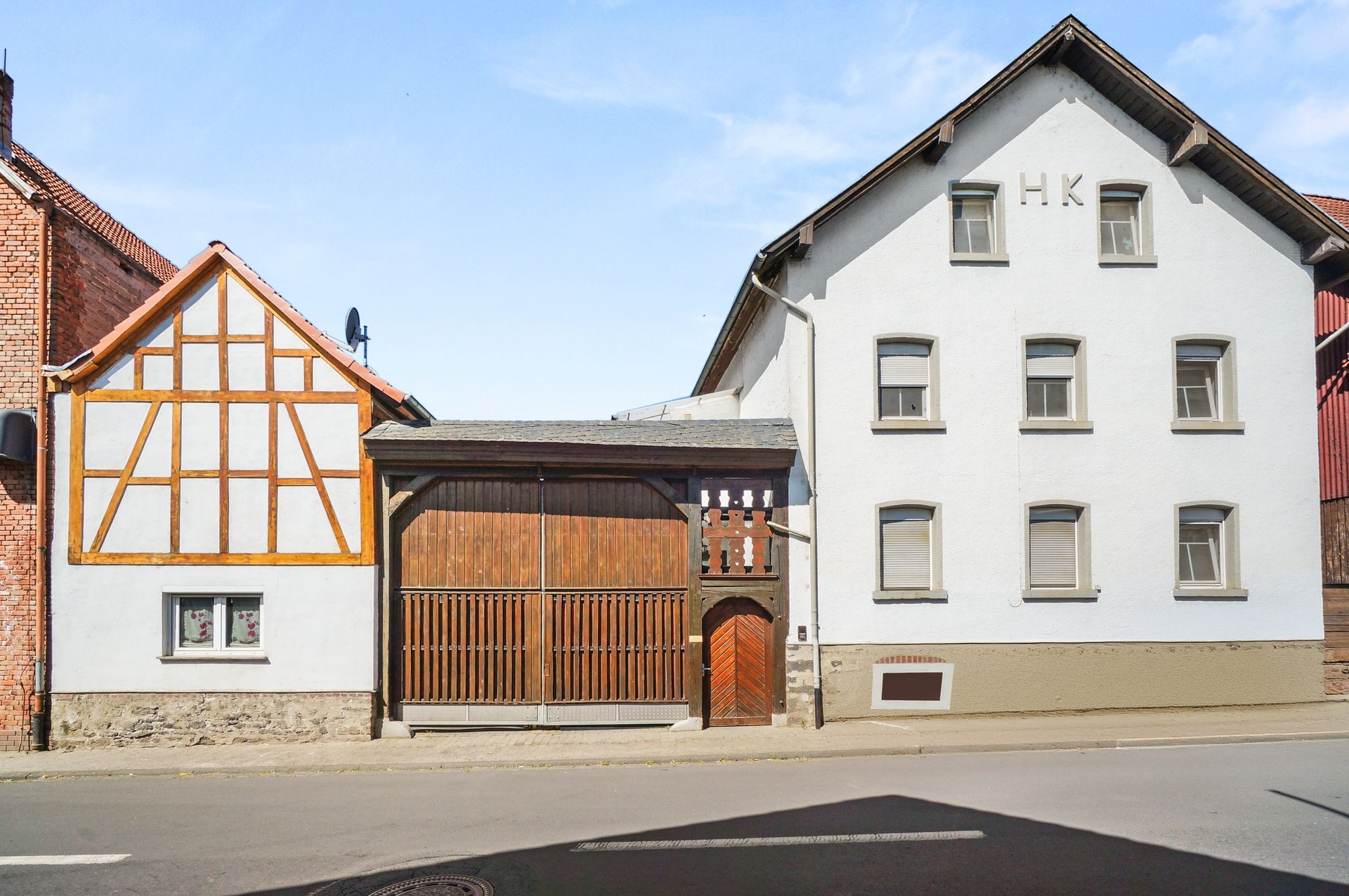 Außenansicht Hofreite Wölfersheim OT Wohnbach – Ensemble unter Ensembleschutz