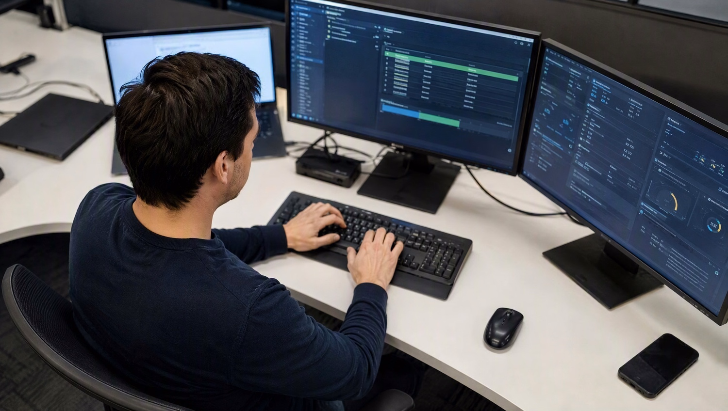 Man deploys email security update, servers updating